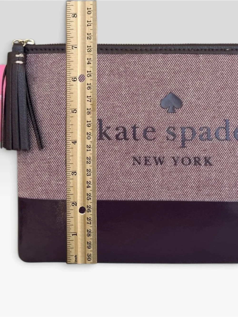 kate spade Zip Pouch with Tassel